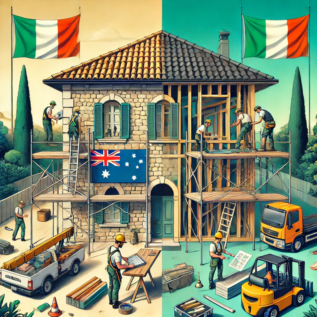 CB28 / “Dove costa meno ristrutturare casa: tra il sogno del casale in Toscana e la villetta australiana”